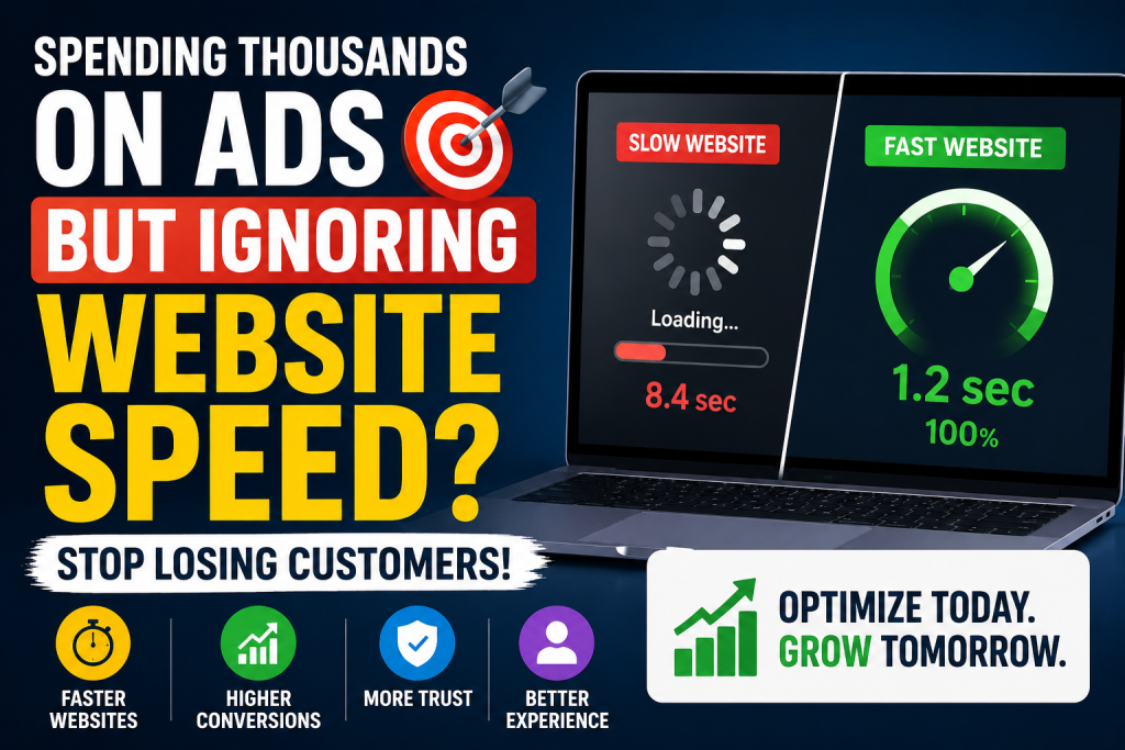 Website Speed Optimization: Why Businesses Lose Customers Despite Spending on Ads