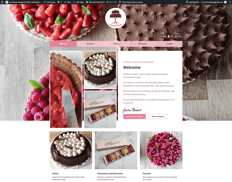 JustBon-Bespoke-Pastry-Chocolate-Website